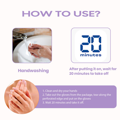 Title 8, Care Brightening Nicotinamide Hand Mask for bri...