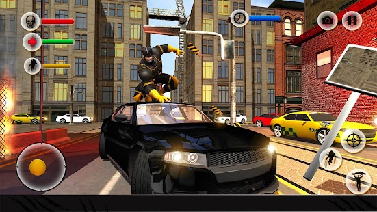 Super Panther Flying Hero City Survival Screenshot