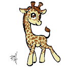 a brony giraffe