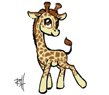 a brony giraffe