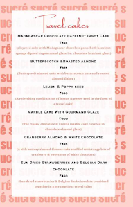 Sucre By Sulakshana menu 2