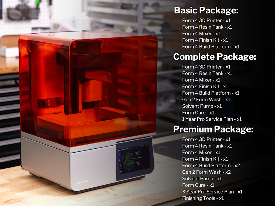 Formlabs Form 4 Complete Package