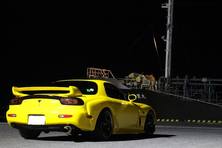 RX-7のドライブ・夜景・初撮影・広島・大竹工場に関するカスタム事例の投稿画像2枚目