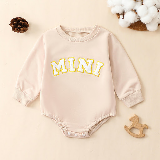 Title 1, Childrens Letter Pattern Triangle Rompers offe...