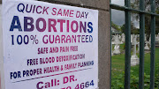 An abortion advert.  