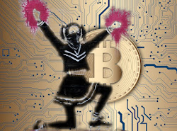Banksy crypto girl