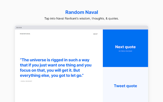 Random Naval chrome extension