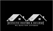 Aesthetic Roofing & Building Logo