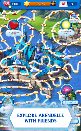 Disney Frozen Free Fall - Play Frozen Puzzle Games screenshots 4