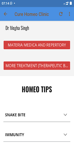 homeopathic medicine and treatment