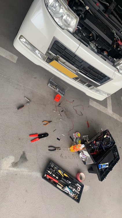 タントのウィンポジ取り付け・タントl375sに関するカスタム事例の投稿画像1枚目