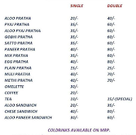 Golu Tea Stall menu 1