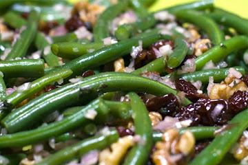 Green Beans with Cranberries & Walnuts