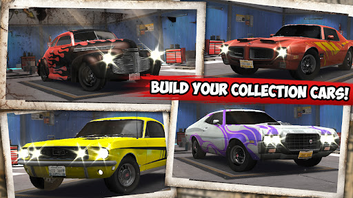 Screenshot Classic Drag Racing Car Game