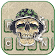 Thème de clavier Joint Smoke Skull Warrior icon