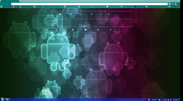 Android™ Theme chrome extension