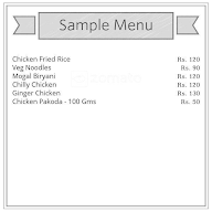 Corner Biriyani menu 1