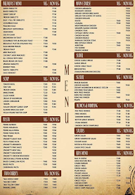 Cafe Young menu 1