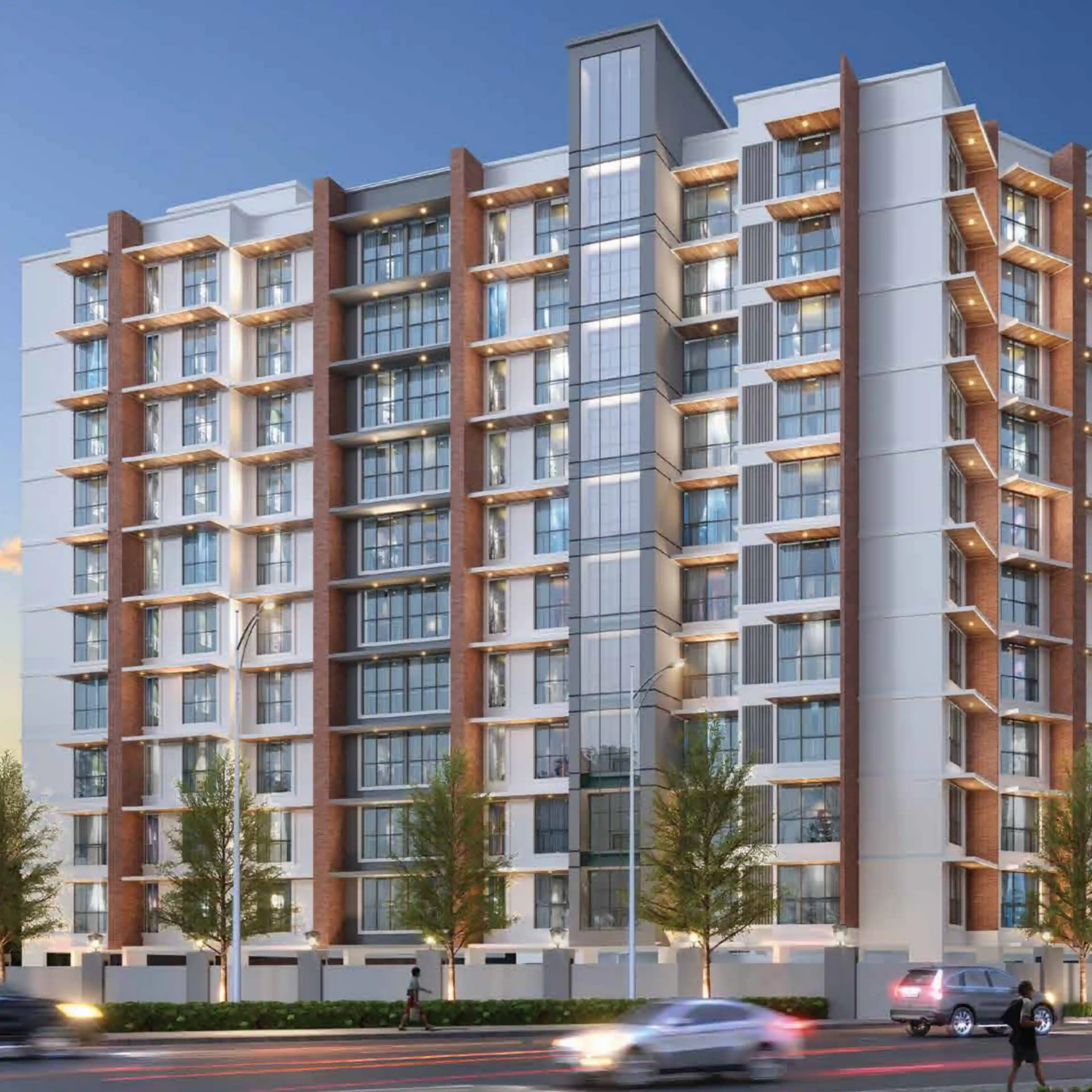 H K Pujara Aleta Residences-elevation-0