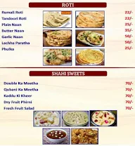 Qutub Shahi Kitchens menu 2