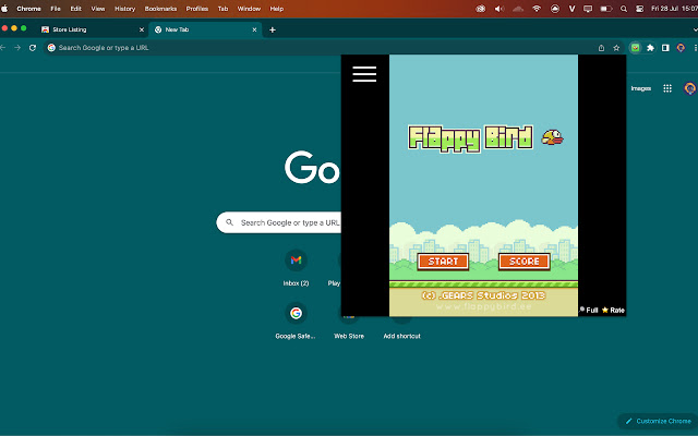 Flappy Bird Chrome