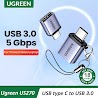 Đầu Chuyển Usb 3.1 Type C To Usb 3.0 Ugreen Us173 Us270 Chính Hãng