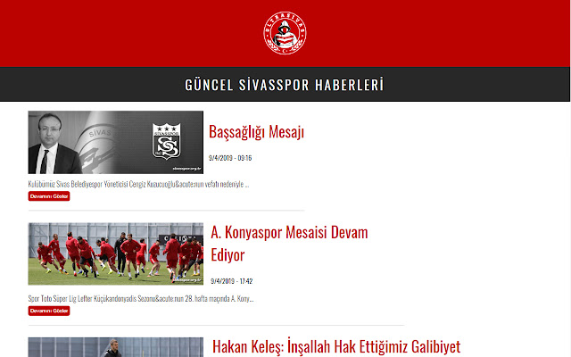 Sivasspor Haberleri