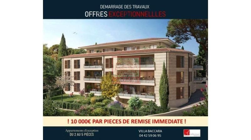 Vente appartement 3 pièces 63 m² à Aix-en-Provence (13090), 409 000 €