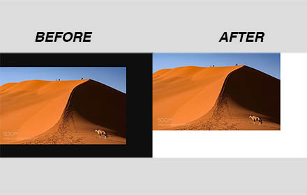Chrome Image Uncenterer chrome extension