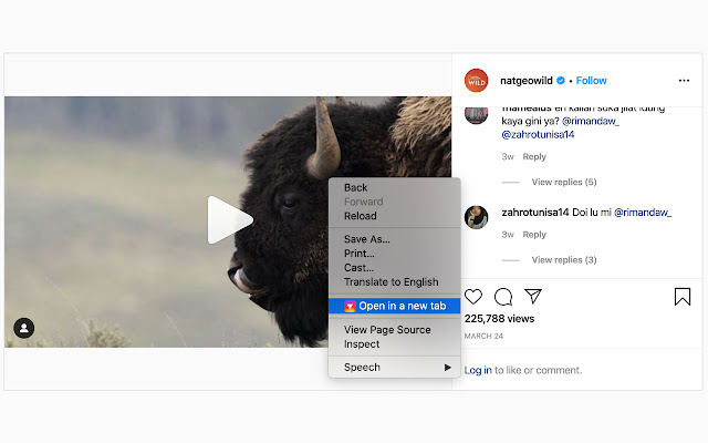 Save Instagram contents easy and quickly! chrome extension