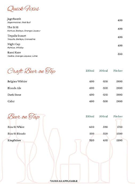 Silk Route menu 6