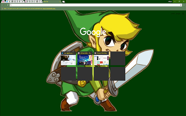 Blonde Guy LINK Legend of Zelda Spirit Tracks chrome extension