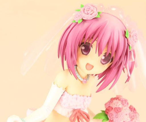 Hermosa figura de boda de “Tomoka” del anime Ro-Kyu -Bu!