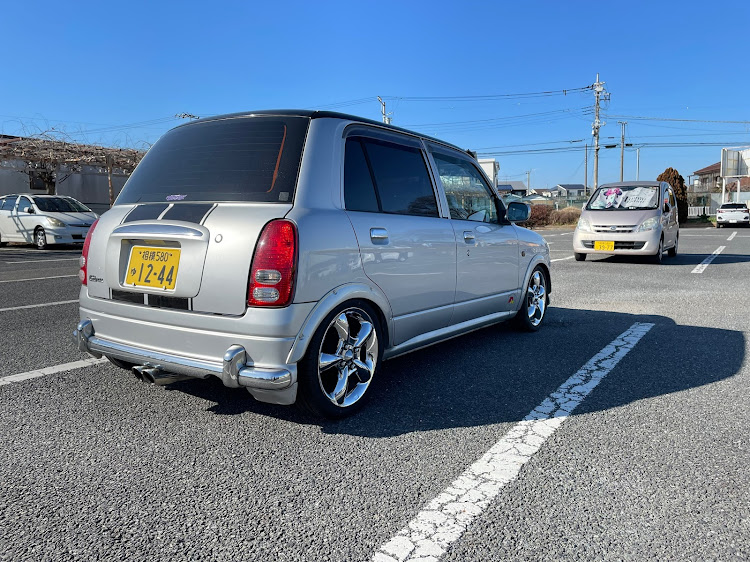 ミラジーノのホイール交換・ステアリング交換に関するカスタム事例の投稿画像3枚目