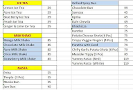 Tea Station Cafe menu 6