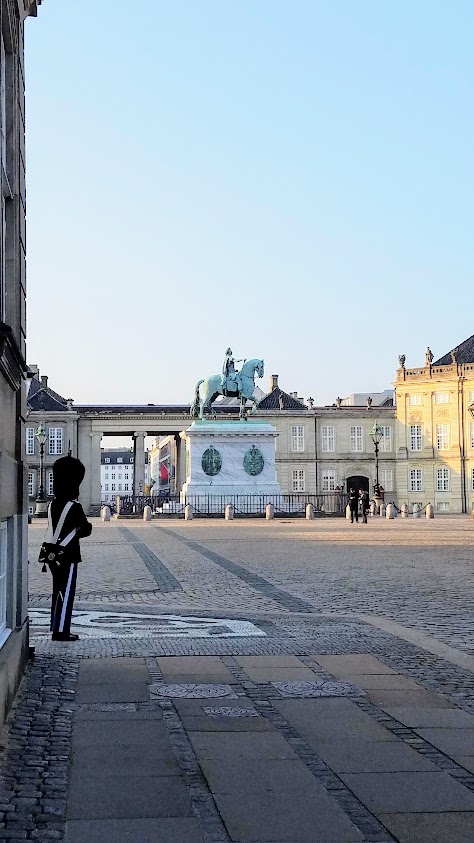 Amalienborg Palace in Copenhagen