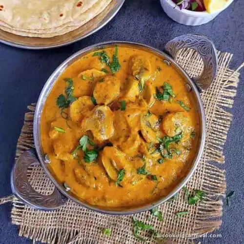 Mushroom Paneer Handi [500ml]