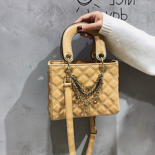 Title 10, Borsa a tracolla portatile Lingge con catena, l...
