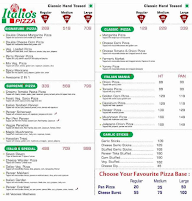 Italio's Pizza menu 1