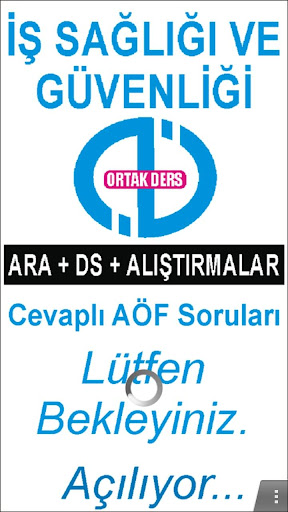 AÖF İŞ SAĞLIĞI VE GÜVENLİĞİ