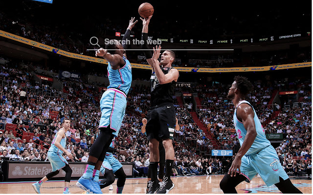 Bam Adebayo New Tab NBA Theme