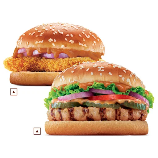 Chicken Makhani Burst + Whopper Jr Chicken