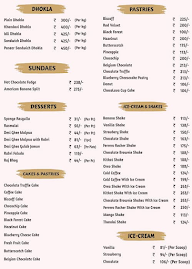 Ahuja's Sweets Kitchen Cakery menu 4