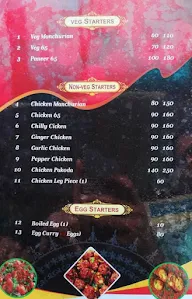 Amrutha Foods menu 1