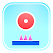 Red Circle Bounce icon