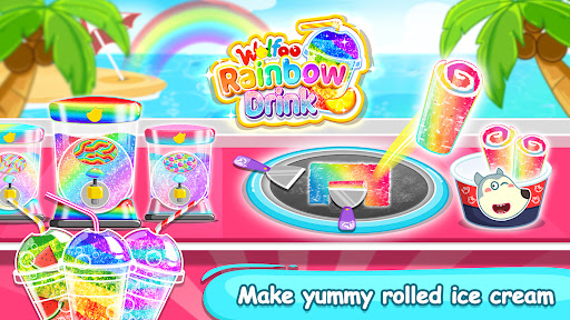 Screenshot Wolfoo Makes Rainbow Slushy