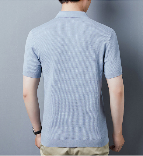 Title 5, Lai Shibert Knitted Cotton, Linen And Silk Men...