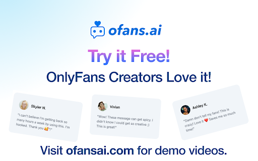 ofans.ai Uncensored AI Assitant for OnlyFans