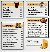 Its Tea Time menu 1