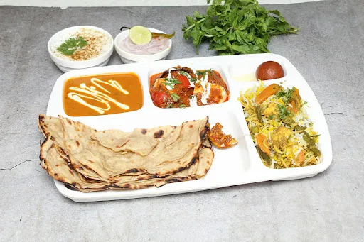 Veg Thali Biryani Meal